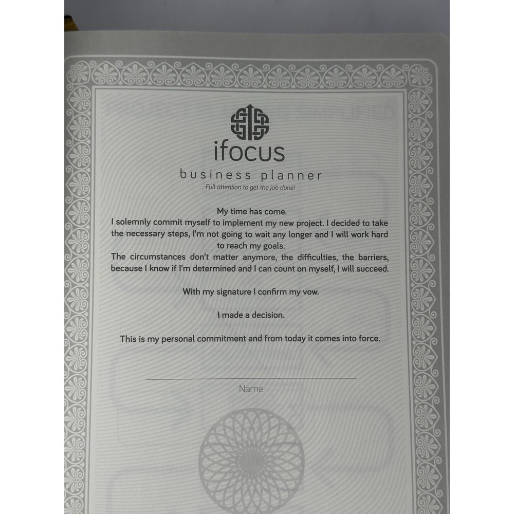iFocus Business Planner New* For Business Projects, Scheduling, Goal Setting… - Picture 9 of 11